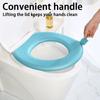 1Pc Eva Waterproof Toilet Seat Cover Thickened Four Seasons Universal Toilet Seat Cushion Paste Type Toilet Cushion Accessories