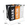 Shushi Foldable Oxford Cloth Laundry Basket with Aluminum Frame