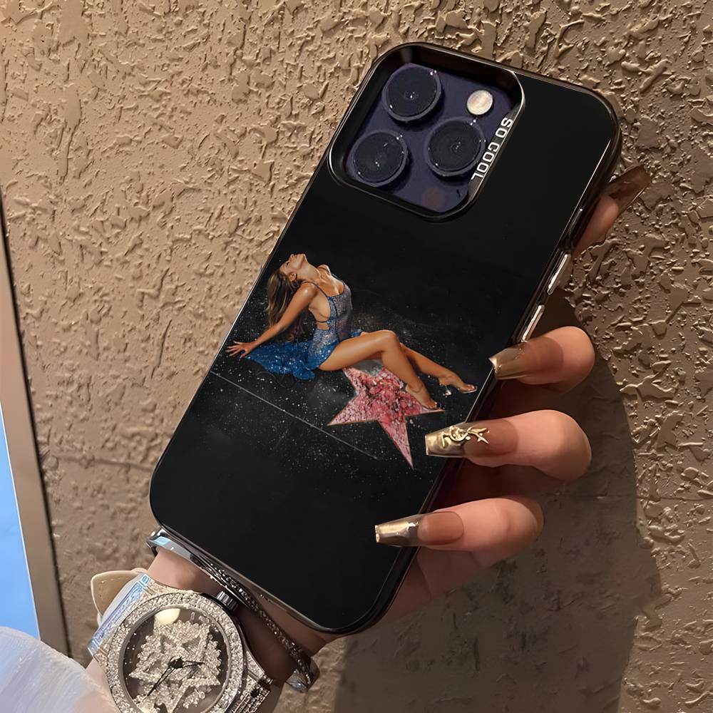 Tate Mcrae So Close To What För iPhone 17,16,15,14,13,12,11,Mini,Pro,E,SE4,XS,MAX Svart Godis Matt Fodral