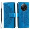 For Xiaomi Redmi A3/Poco C61 4G Case Mandala Flower Imprinted Drop Resistant Leather Phone Wallet Cover
