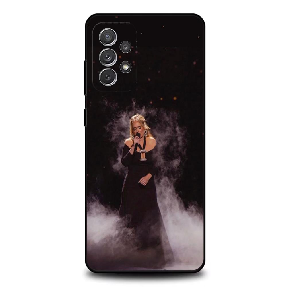 Singer A-Adele Phone Case For Samsung S25,S24,S21,S22,S23,S30,Ultra,S20,Plus,Fe,Lite,Note,10,9,5G Black Cover Samsung S25ULTRA