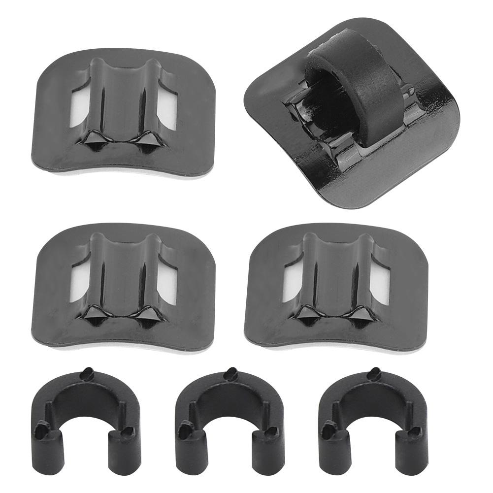 CANSUCC 4 szt. Prowadnik linki hamulcowej roweru Adapter manetki Klamra C ramy roweru