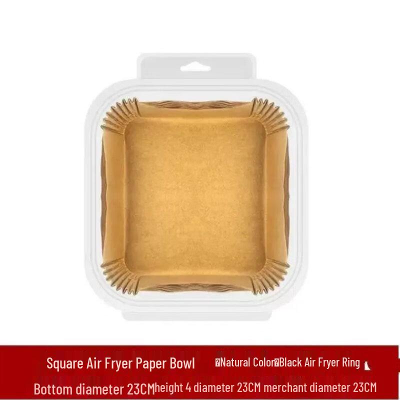 

ZISIZ Air Fryer Square Parchment Paper Liners