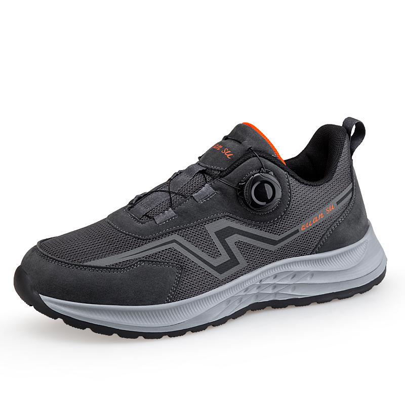 

Сетчатые дышащие вращающиеся пряжки женские кроссовки молодежные уличные кроссовки мужские спортивные модные повседневные подходящие туфли 35-45 35 темно серый