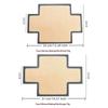 Forro de Silicone Reutilizável de Grau Alimentício para Pão Tapete de Assar Resistente ao Calor Alça Antiaderente Para Formas de Pão Ferramenta de Transferência de Massa