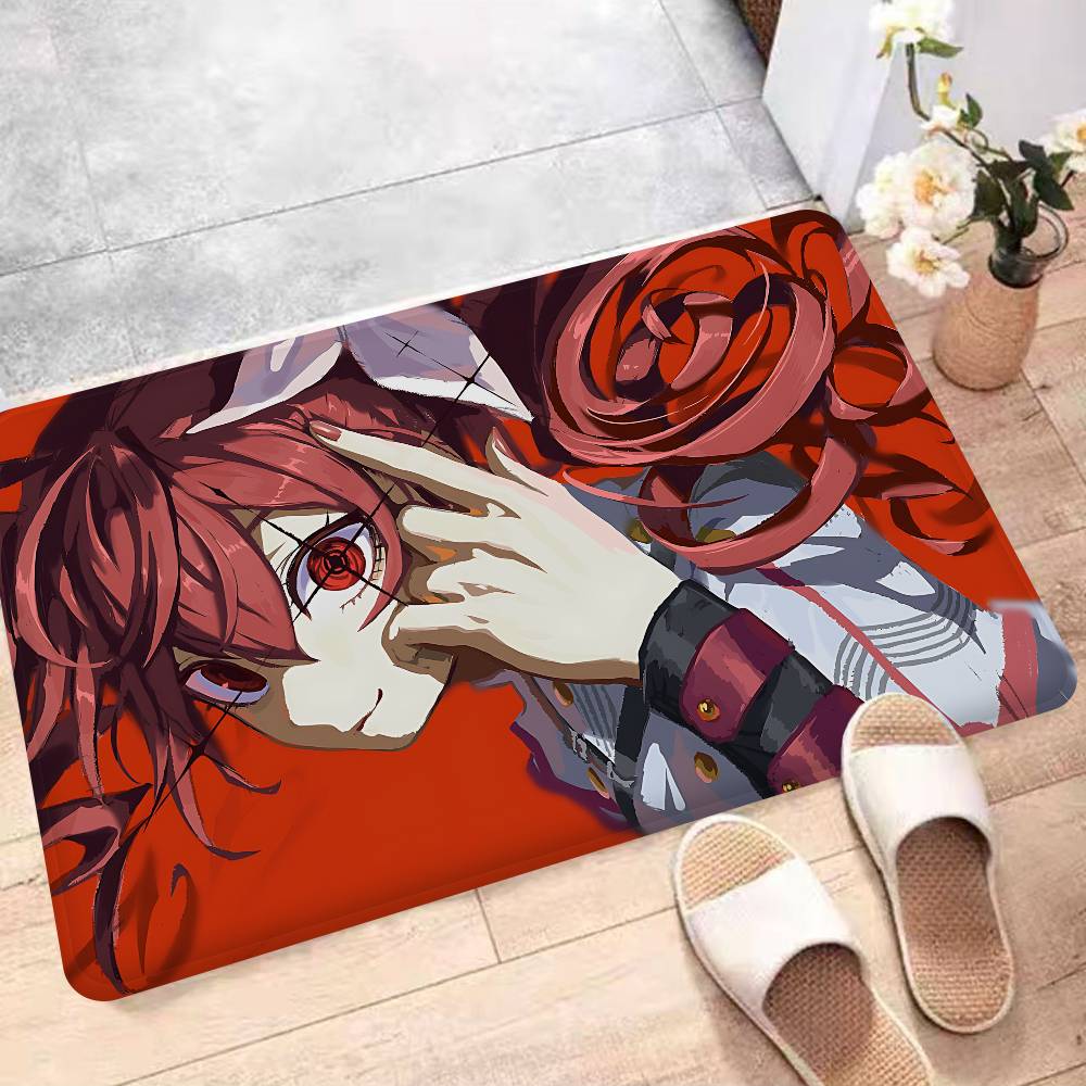 Vocaloid Teto Singer girl Floor Mat Rectangle Anti-slip Home Soft Badmat Front Door Indoor Outdoor Mat Hotel Decor Mat