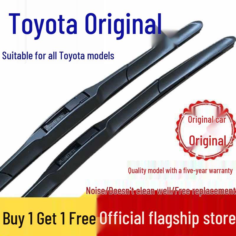 Frameless Wiper Blades for Toyota Corolla, RAV4, Vios, Levin, Reiz, Camry