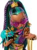Includes Monster High Nefera De Nile Doll In a Royal Mummy Dress and Pet Scarab Plush Plush and 7 Accessories Including a and Purse, Laptop,