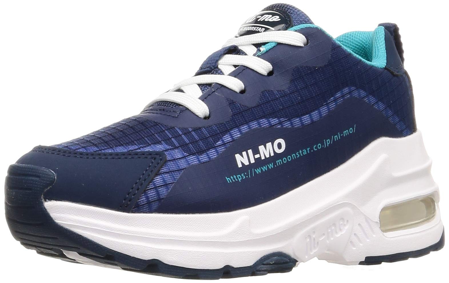 

Moonstar Nemo Platform Sizes NM 2E Girls Sneakers, 19-24.5cm, Navy, J024, 20.0cm,