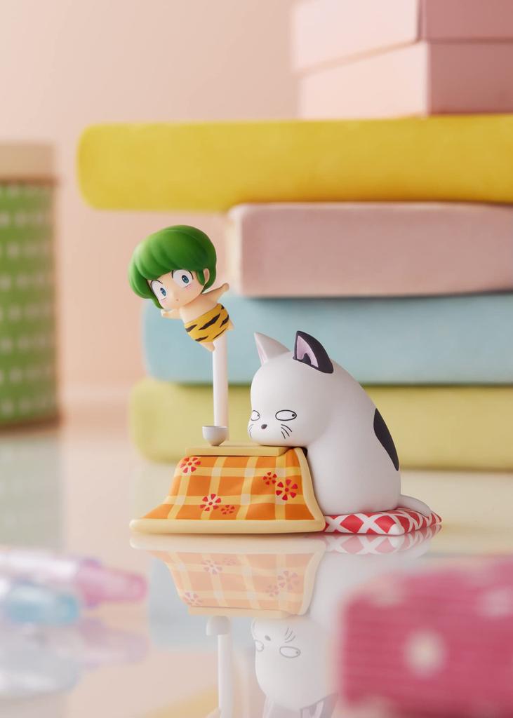 Plum Mini Figures Urusei Yatsura Ten & Kotatsu Neko