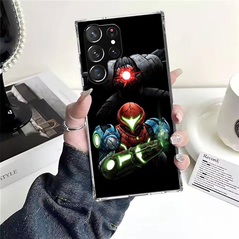 Game M-Metroids Soft Phone Case For Samsung Galaxy S22 S23 S24 S25 Edge S26 Ultra S20 FE S21 Plus + Fundas Coque Galaxy S20 S21