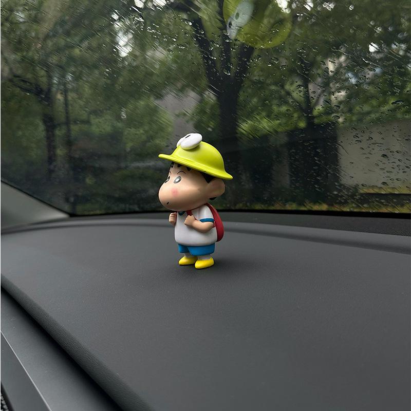 2024 Crayon Shin-chan Car Ornament for Tesla/BYD Console or Passenger Seat