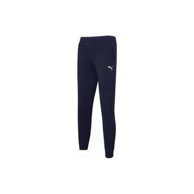 Solid Color Logo Print Jogger Pants Men Bottoms Blue 848733-06