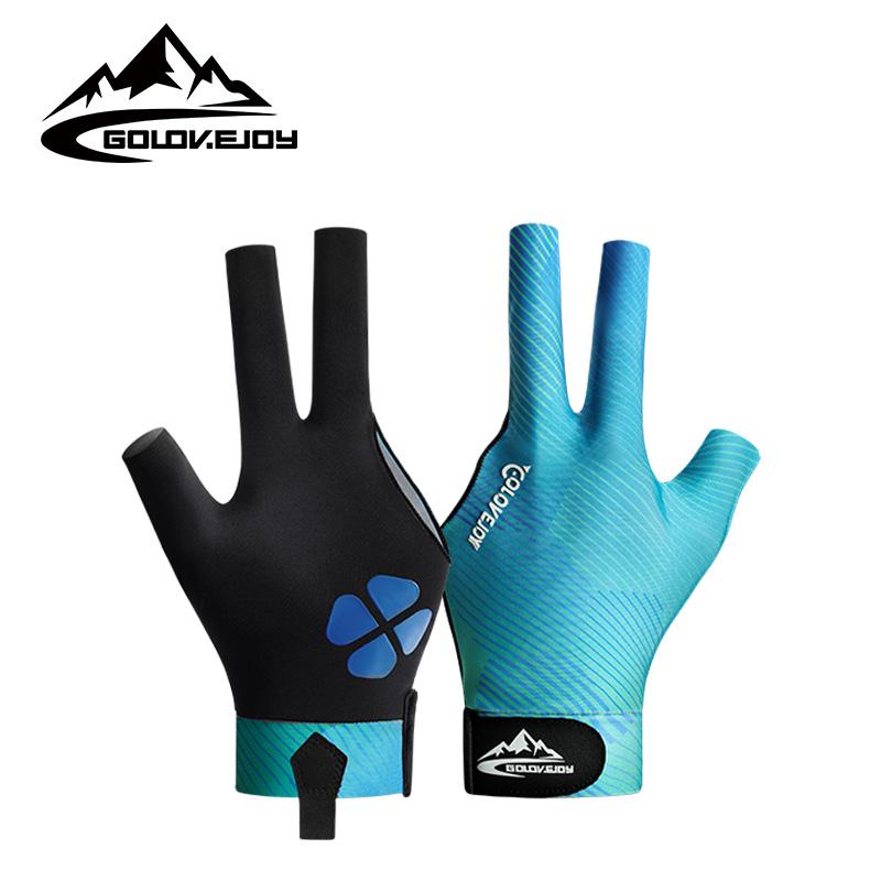 Best Ultra Silky Thin Three Finger Pool Cue Snooker Gloves Custom Billiard Accessories Gloves for Left Hand/right Hand Bridge
