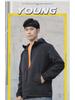 Men's Korean Style Hooded Windbreaker - Spring/Autumn Large Size Casual Jacket for Couples