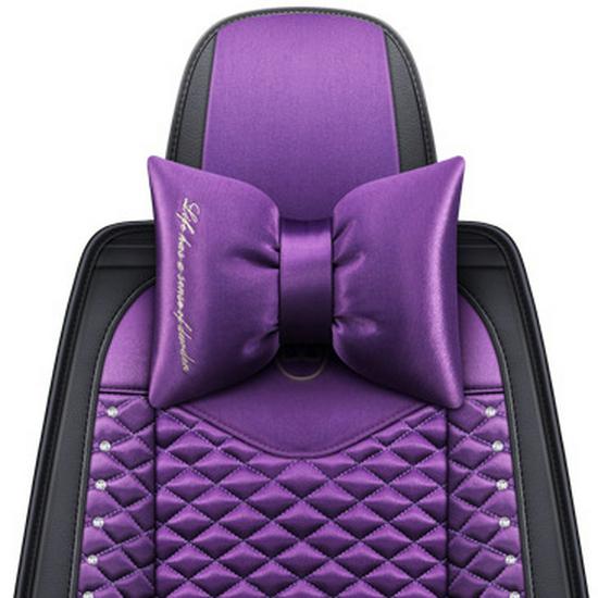 Car Headrest Cartoon Pillow – Goddess Lady Waist Cushion & Support