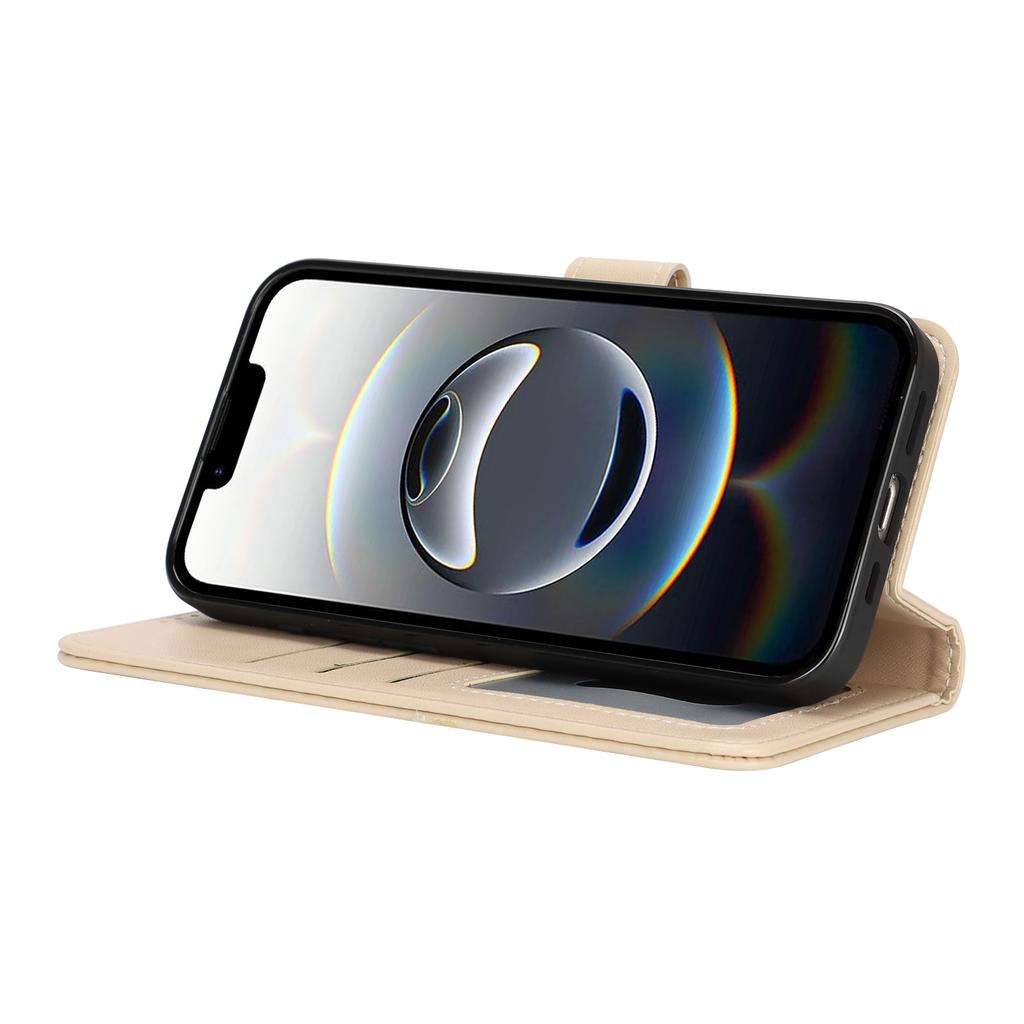 For iPhone 16e Stand Case Shockproof Leather Wallet Phone Cover