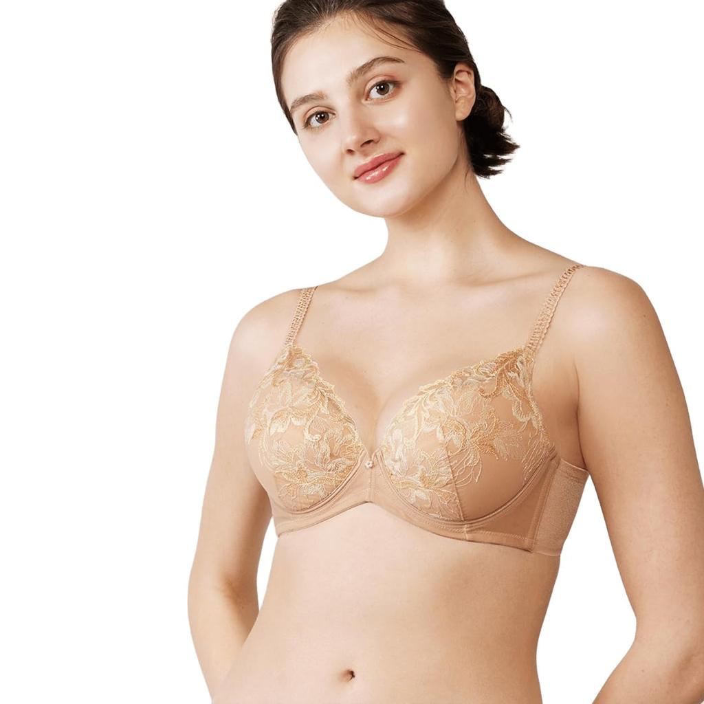 Triumph Story 598 Bra M001 Size C85 (Unpadded) (Beige)