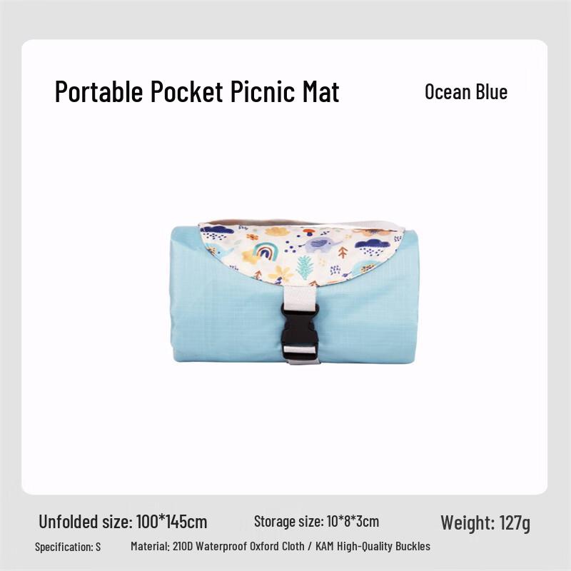 

Yizi Miss Outdoor Portable Mini Picnic Mat 100x145cm