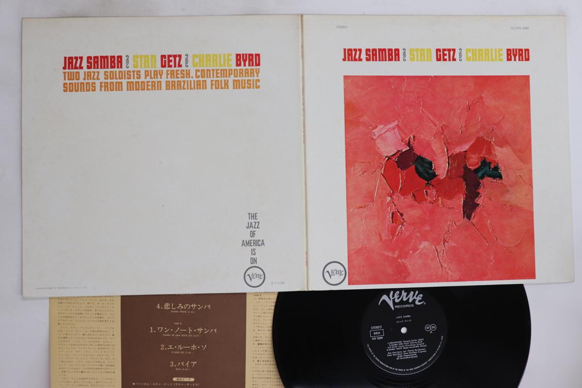 

LP Record STAN GETZ, CHARLIE BYRD - Jazz Samba MV2089 VERVE 1974 Japan Jazz Used