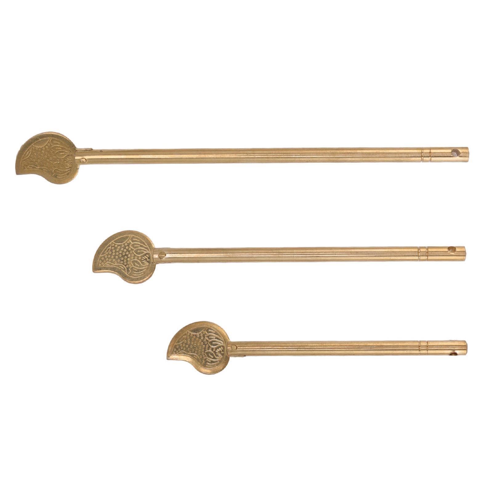 

3шт. защелка для шкафа в форме листа, фиксатор для шкафа, латунный китайский болт-защелка для домашней мебели