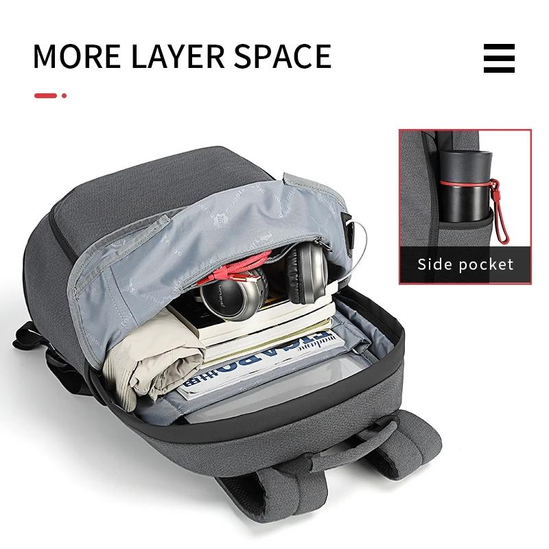 Tigernu Brand New Fashion Style 15.6 calowy plecak na laptopa z zabezpieczeniem przed kradzieżą mężczyźni 18L wodoodporne plecaki szkolne męskie torba na co dzień dla mężczyzn