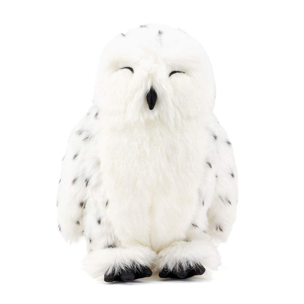 Calorata Snowy Owl Plush Toy Night Realistic Bird Animal Toy Doll Gift Present Birthday Christmas Present (Good Series/Soft Touch) (Twice Tested) /