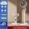 Silent Desktop Electric Fan: Compact Wind Turbine for Home & Office Air Circulation