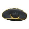 Western Cowboy Hat Big Brim Tie Rope Comfortable Party Costume Hats Jazz for Carnival