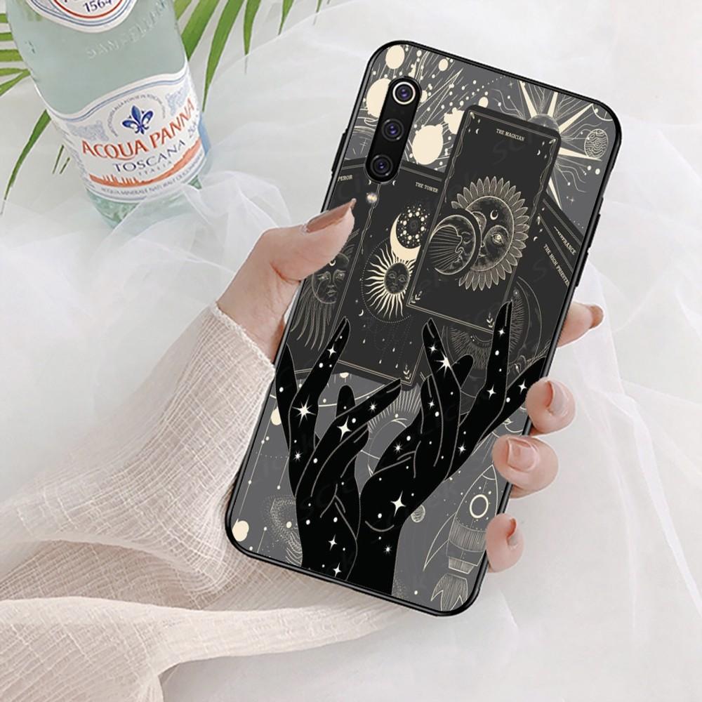 Witches Moon Tarot Mystery Totem Phone Case For Xiaomi Mi 5X 8 9 10 11 12 Lite Pro 10T PocoX3pro PocoM3 Note 10 Pro Lite