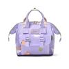 Large Capacity Travel Backpack Cartoon Print Diaper Bag New Breastfeeding Bag