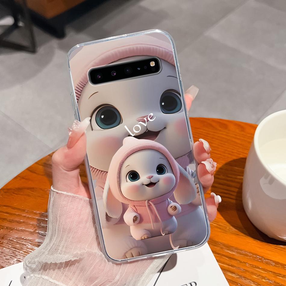

Clear Case For Samsung Galaxy S10 Lite Plus S10E Soft TPU Silicone Cute Cartoon Phone Cover For SamsungS10e S10+ Shockproof Capa Galaxy S10e