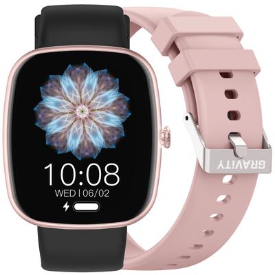 Smartwatch Unisex Gravity Gt18-1 - Bluetooth-opkald, Ekstra Rem (Sg036A)