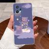 For Realme 9 Pro/9 Pro Plus 5G Case Funny Cat Cartoon Back Cover Transparent Soft Silicon Phone Case For Realme 9 Pro Plus Funda