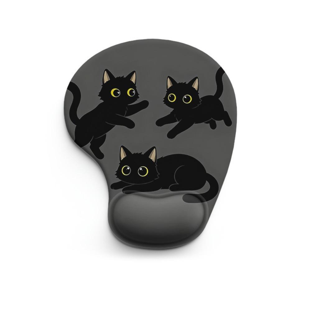 Silicone Comfortable Wrist Rest Non-Slip Desktop Wrist Support Cartoon Animal Mouse Pad  Computer