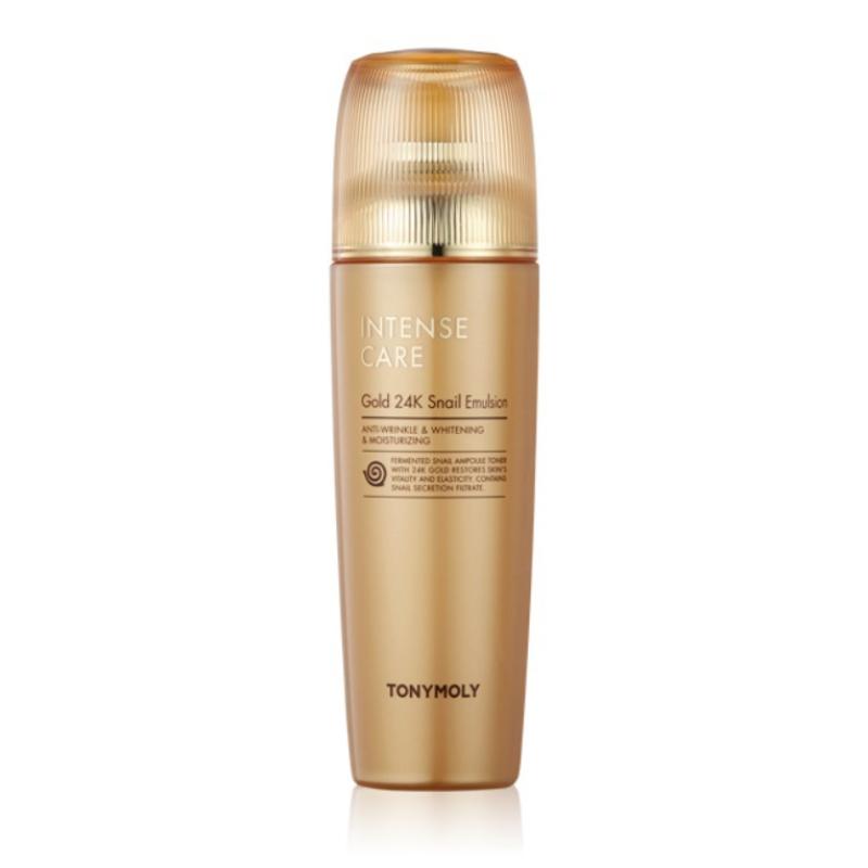 TONYMOLY Intense Care Gold 24K Эмульсия с улитками 140 мл Emulsion 140ml