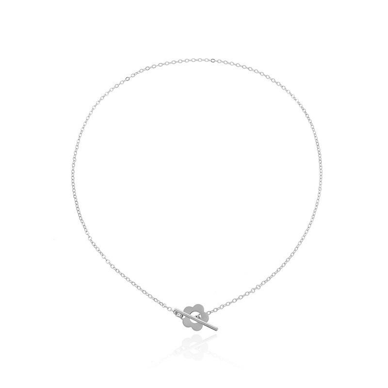 

2026 New Fashion Luxury Black Crystal Glass Bead Chain Choker Necklace For Women Flower Lariat Lock Collar Gifts