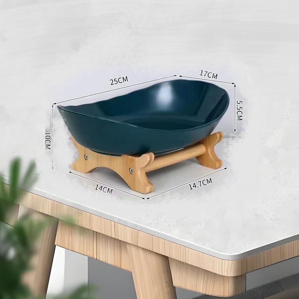 Obstschale Doppelschichtig Mehrschichtig Wohnzimmer Trockenobstschale Bambusrahmen Haushalts-Snackschale Süßigkeitenschale Obstkorb