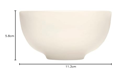 [Officially Imported] Iittala Teema Tiimi Bowl Rice Bowl, 0.33L, White, 1022978
