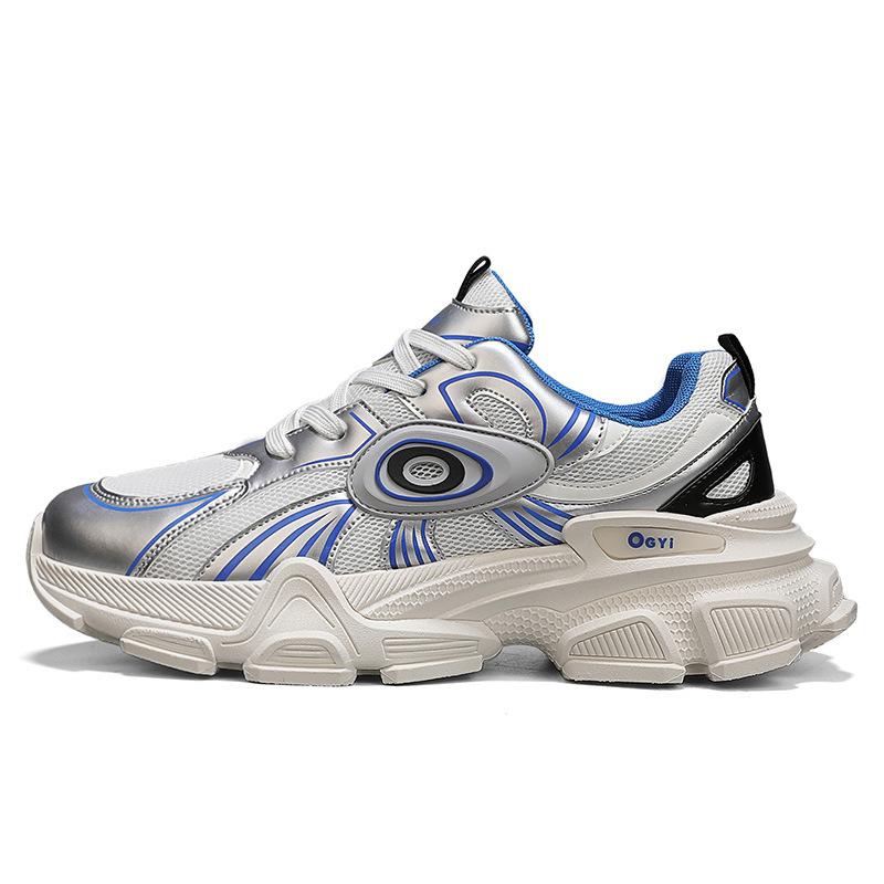 2024 Autumn and Winter New Men's Sports Shoes Trendy Casual Dad Shoes Fashion Sports Trendy Men's Platform Dad Shoes