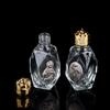 Tragbare Katholische Weihwasserflasche Goldene Christliche Jungfrau Skulptur Flasche Weihwasserflasche Zum Aufbewahren von Weihwasser