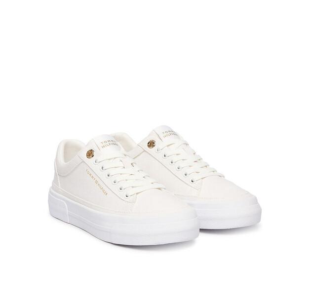 Tommy Hilfiger Th Foxing Platform Canvas Sneakers