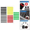 25 Car Tire Valve Caps with Rubber Ring for Vehicle