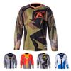 Herren Langarm Mountainbike Radtrikot Schnelltrocknend Offroad MTB Trail Riding Oberteil