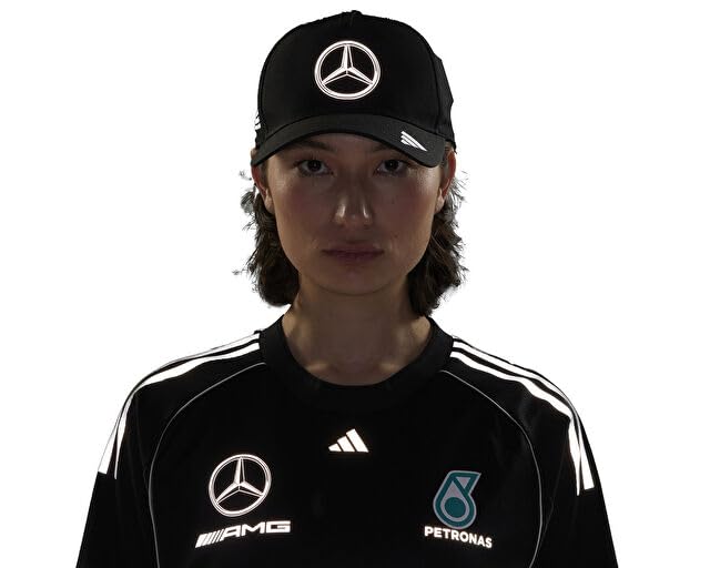 Adidas Mercedes AMG Petronas Formula One Team ClimaCool Trucker Cap DK116 Silver Men's Black/Reflective (JX1419)