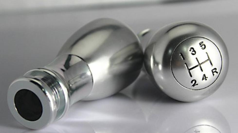 Universal Aluminum Shift Knob for 5MT with Spider Mat R-STYLE (Blue)