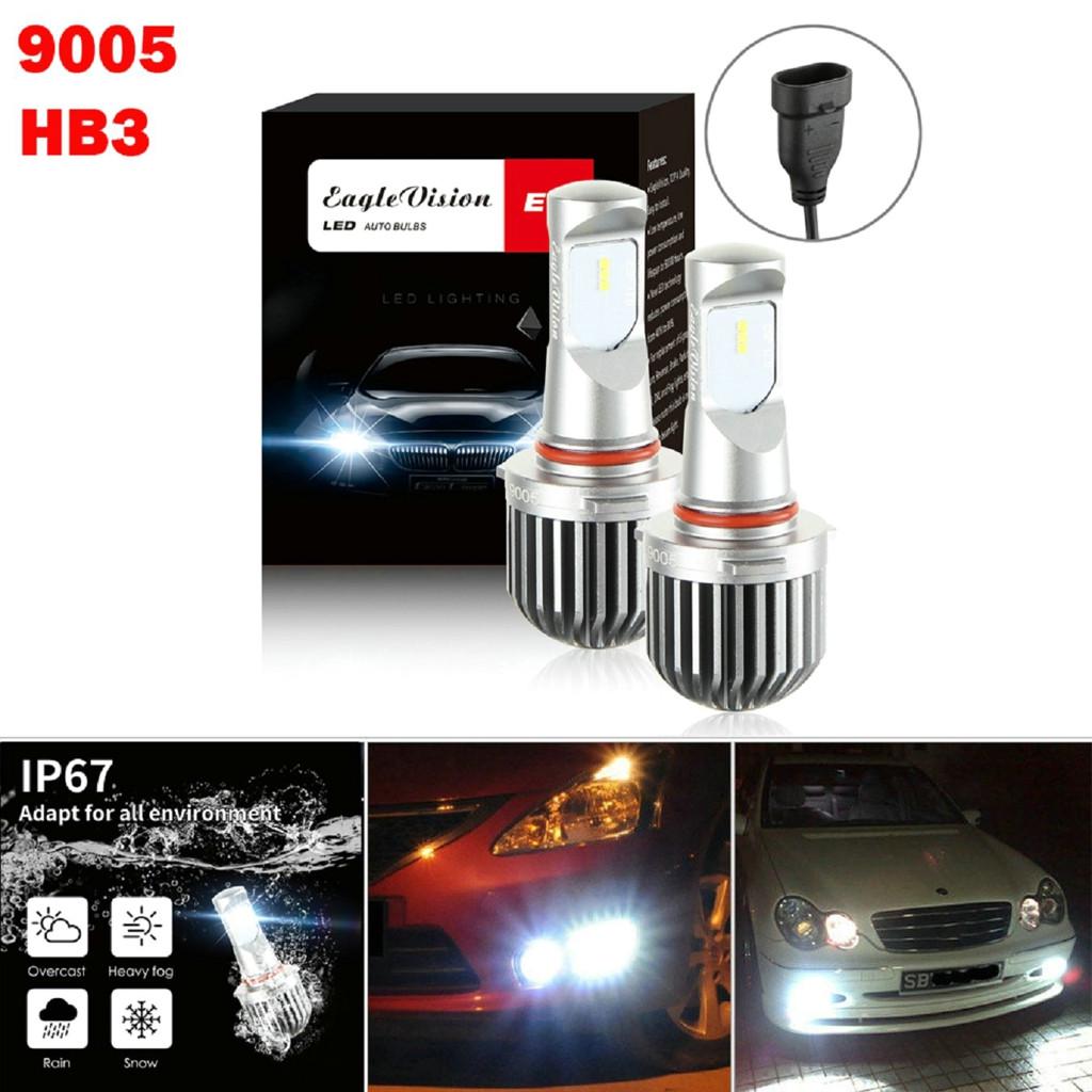 2pcs 6000K US High Power 9005 HB3 Cree LED 81 SMD Fog Light Bulbs Car Lamps