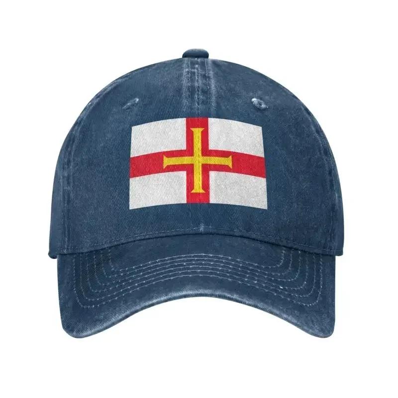 

Custom Fashion Unisex Cotton Flag Of Guernsey Baseball Cap Adult Adjustable Dad Hat for Men Women Hip Hop Baseball Cap