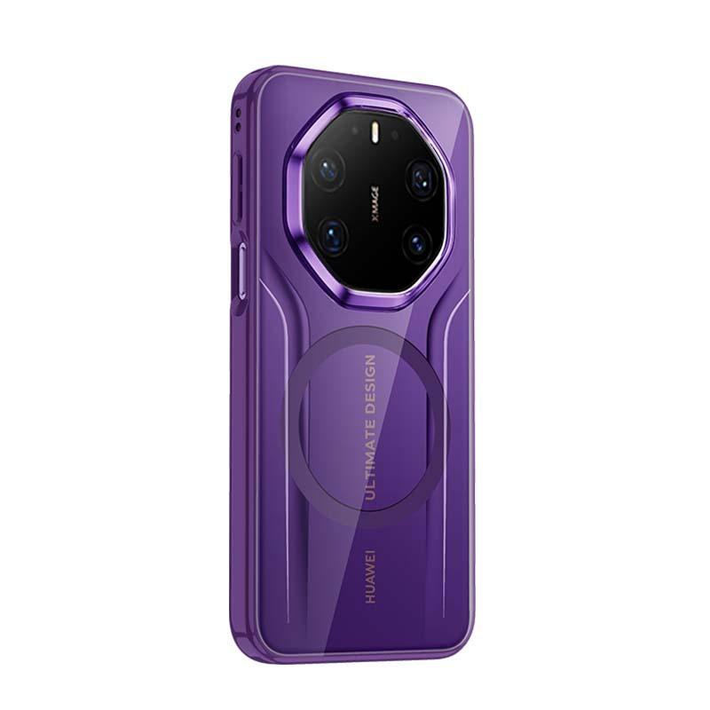 Wlons applies to mate80rs non-yellowing mobile phone case MT80promax transparent magnetic pura90 anti-drop case