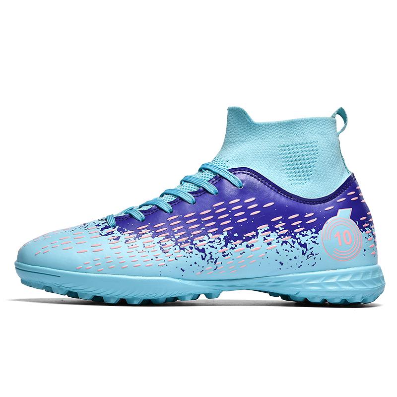

Мужские футбольные бутсы Нескользящие AG/TF футбольные шипы Ботильоны Унисекс Большой размер Сверхлегкие футбольные бутсы Кроссовки для мальчиков 48